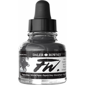 Daler Rowney FW Akrilno črnilo Paynes Grey 29,5 ml 1 kos
