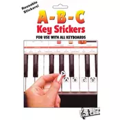 A-B-C KEY STICKERS FOR ALL KEYBOARDS(nalepke za tipke klavirja)