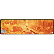 CONNECT IT CMP-1140-LG - Podloga za tastaturu i miš 88,6x24,5 cm narandžasta