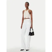 Elisabetta Franchi Jeans hlače PJ-25D-61E2 Bela Regular Fit
