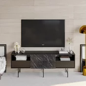 Hanah home TV Komoda Derin Crno-Mermer