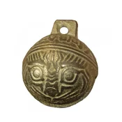 Zvonček staran medenina 17mm 387206-17
