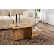 Hanah Home Klub sto Harmony, 80x40x40cm, Braon