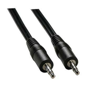 Audio kabel Jack (3,5 mm) muški - Jack (3,5 mm) muški, 5 m, crni