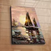 Wallity Dekorativna slika na platnu, 45x70cm, Šarena