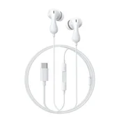 BASEUS ENCOK CZ20 slušalice STEREO Type-C, kontrola glasnoce, BIJELE A00171400213-00