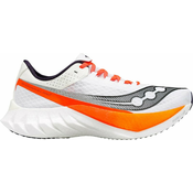 Saucony Endorphin Pro 4 Mens Shoes White/Black 42 Cestna tekaška obutev