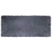 Tepih od umjetne ovcje kože TAFALLA Antracit 80 x 200 cm