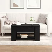 Kava Stol Crni hrast 79 x 49 x 41 cm Konstruirano drvo