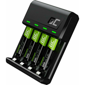 Green Cell GRSETGC02 Set GC VitalCharger and 4x AAA Ni-MH Polnilec baterij