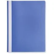Mapa pvc s sponko optima kovinska sponka modra