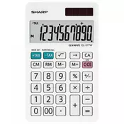 Kalkulator komercijalni 10mesta Sharp EL-377W beli blister