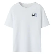 Name It majica KR 13250961 NKMBENNO F bela 116