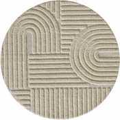 Bež okrogla preproga o 80 cm Art – Ayyildiz Carpets