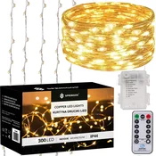 Springos Božična zavesa CL0183 300 LED