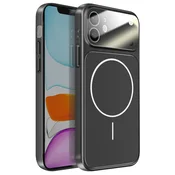 AVIZAR MagSafe ovitek za iPhone 11 – AG Glass Mate zaključna obdelava, Črna, (5000274270)