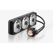Sapphire NITRO+ S360-A AIO vodno hlajenje procesorja, 2x120mm ventilatorja, črna