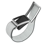 INF Raztegljiv 25 mm trak za roko za Whoop 5, najlon in cink Grey, (5000306637)
