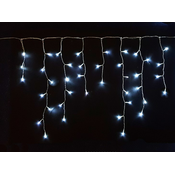 LUČKE NOVOLETNE ZAVESA Z EFEKTOM SNEŽENJA, 192 LED, 3x0,9 M