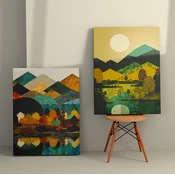 Wallity Zidna dekoracija 2KNV4340, 50 x 70cm, 2 komada