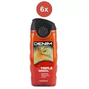 Denim Tribe gel za tuširanje 6x250ml