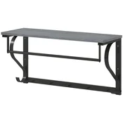 SONNENH Obešalnik za oblačila, les, siva, 70 x 25 x 35.4 cm, za predsobo in oblačila