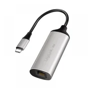 LOGILINK UA0456 USB-C 3.2 UTP transformator 5Gbps srebrno