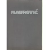 ANDRIJA MAUROVIC - katalog izložbe u Galeriji Nova 1976/1977