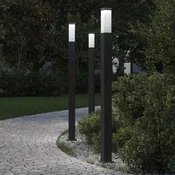 Stupic za zidne lampe 3 kom 110 cm crne IP44