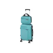 Komplet kovčkov TraveLux Pro III na kolesih laguna modra