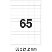 ETIKETE ILK 38X21,2MM PK100L ZWECKFORM 3666