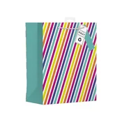 Rayher. Darilna vrečka 35x27cm, Stripes
