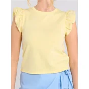 Sinsay - Bluza s ukrasnim rukavima - svetlo žuta