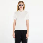 Majice Rapha Womens Cotton T-Shirt White/ Light Grey XS