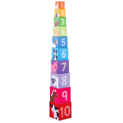 Bigjigs Toys Didaktické kocky farma