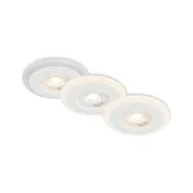 Briloner 7039036 - KOMPLET 3x LED kupatilsko svetlo za spušteni plafon 3xLED/5W/230V IP44 belo