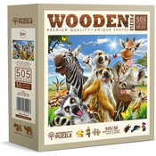 WOODEN CITY Lesena sestavljanka Dobrodošli v Afriki 505 kosov