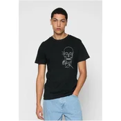 Black Skull One Line T-shirt