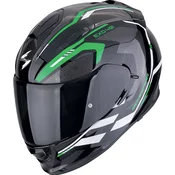 Integralna motociklisticka kaciga Scorpion EXO-491 KRIPTA crno-zeleno-bijela