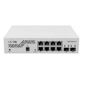 MikroTik Cloud Smart Switch 610-8G-2S+IN with 8xGigabit ports, 2xSFP+ cages, SwOS, desktop case, PSU (CSS610-8G-2S+IN)