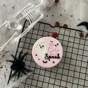 KREATIVNI SLATKIŠI Modla za kolace i ukrase Too cute to spook, 10 cm, Bela