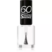 RIMMEL 60 Seconds Super Shine lak za nohte odtenek 740 Clear 8 ml