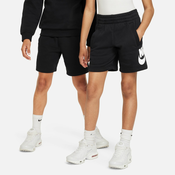 Nike K NSW CLUB FT SHORT HBR, djecije kratke hlace, crna FD2997