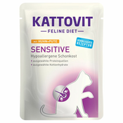 Kattovit Sensitive Pouch - 24 x 85 g piletina i pacetina