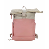 SWISS ONLY NAHRBTNIK ROLO TWO TONE 16L ROZA BEŽ