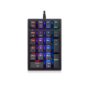 Numerična LED RGB igralna tipkovnica USB