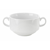 Skleda 310ml, premer 10,5cm MONA Tonda porcelan za zlaganje.BELA