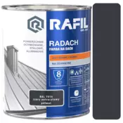 shumee RADACH POLIVINIL-AKRILNA STREŠNA BARVA TEMNO ZELENA RAL 6007 10 L POLMAT