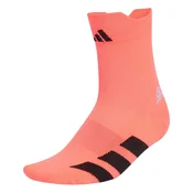ADIDAS PERFORMANCE Športne nogavice Adizero neonsko oranžna/črna
