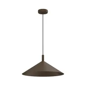 Viseči lestenec na kablu ANEGA 1xGX53/15W/230V premer 40 cm rjav